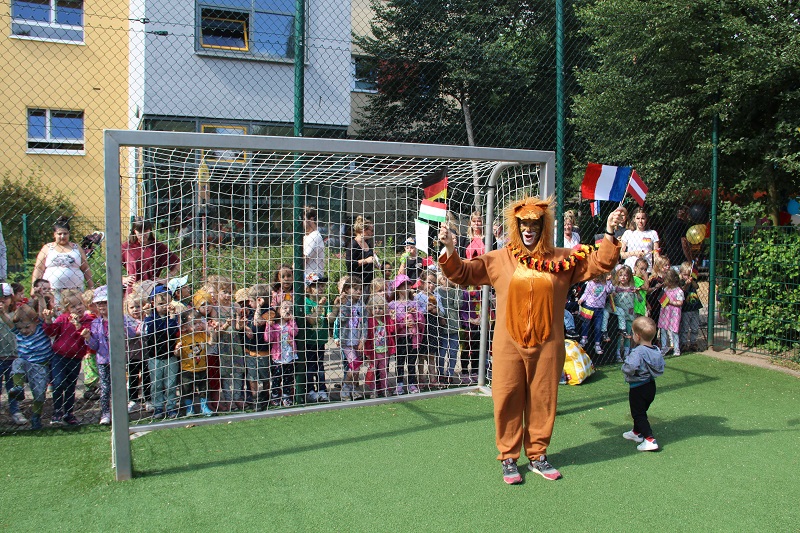 Eröffnung unserer FUßBALL – KINDERHAUS – EUROPAMEISTERSCHAFT